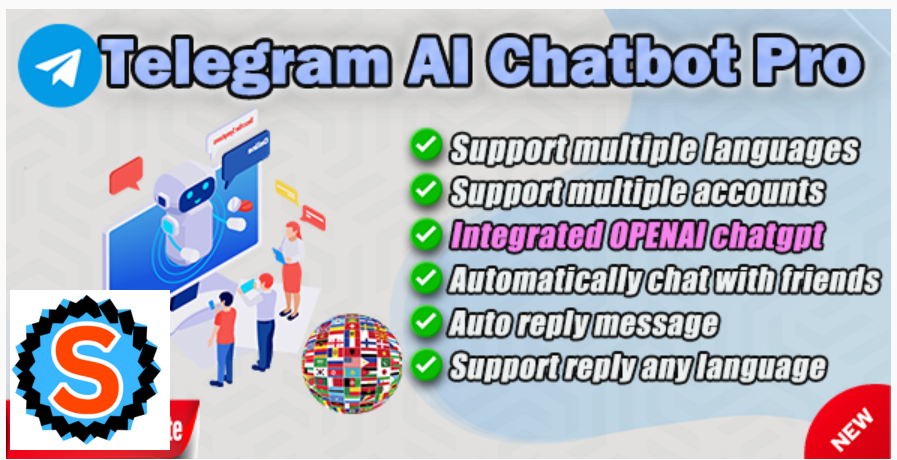Telegram AI Chatbot Auto Chat-Full Reseller